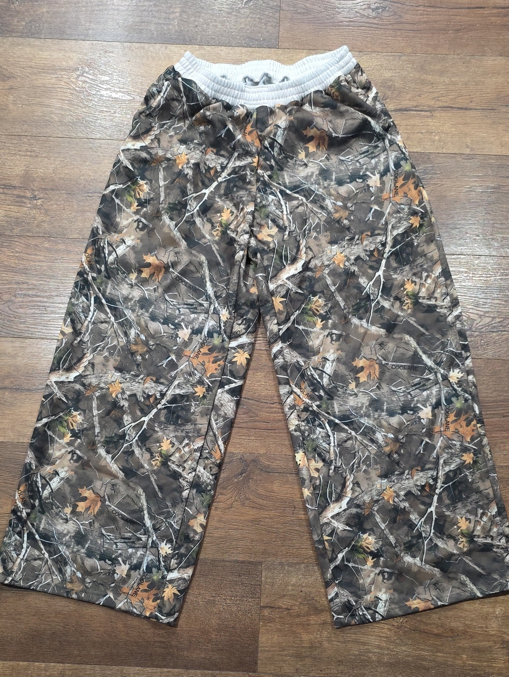 Wide Leg Brown Camo Pants - Shein (Coolane)